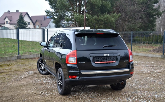 Jeep Compass cena 41900 przebieg: 217000, rok produkcji 2012 z Krapkowice małe 301